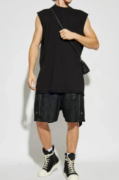 Rick Owens DRKSHDW BLACK T-shirt "Tarp"
