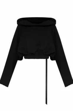 Rick Owens DRKSHDW BLACK Sweatshirt `Tunic`