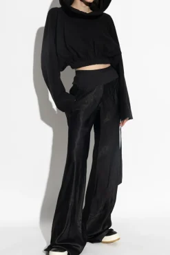 Rick Owens DRKSHDW BLACK Sweatshirt `Tunic`
