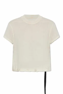 Rick Owens DRKSHDW cream Short T-shirt