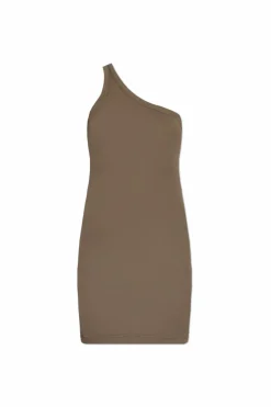 Rick Owens DRKSHDW GREEN Top One Shoulder
