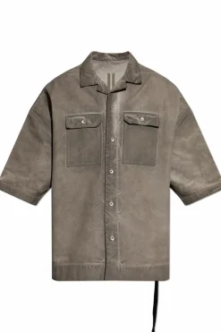 Rick Owens DRKSHDW GREY Shirt Magnum Tommy Shirt