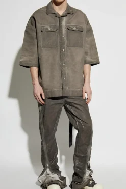 Rick Owens DRKSHDW GREY Shirt Magnum Tommy Shirt