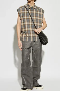 Rick Owens DRKSHDW GREY Straight leg jeans