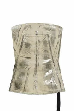 Rick Owens DRKSHDW SILVER Bustier top
