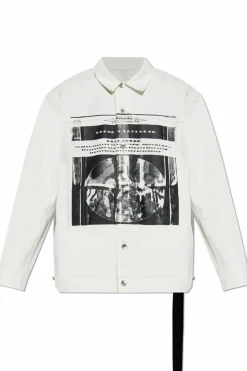 Rick Owens DRKSHDW WHITE Denim jacket