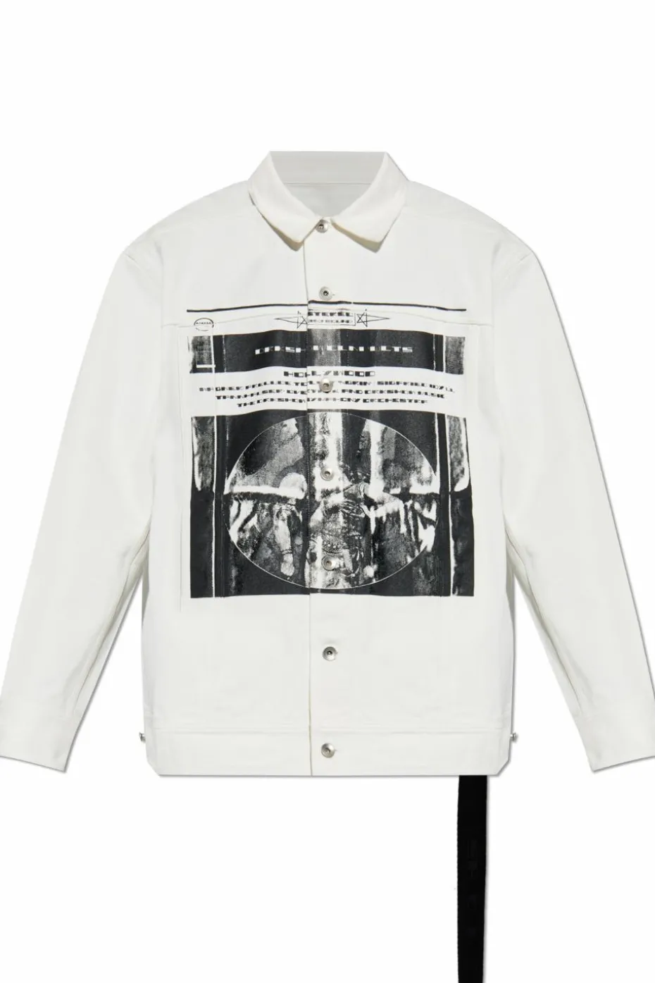 Rick Owens DRKSHDW WHITE Denim jacket