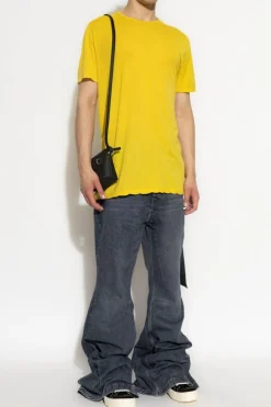 Rick Owens DRKSHDW YELLOW T-shirt "Level T"