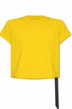 Rick Owens DRKSHDW YELLOW T-shirt "Small Level T"