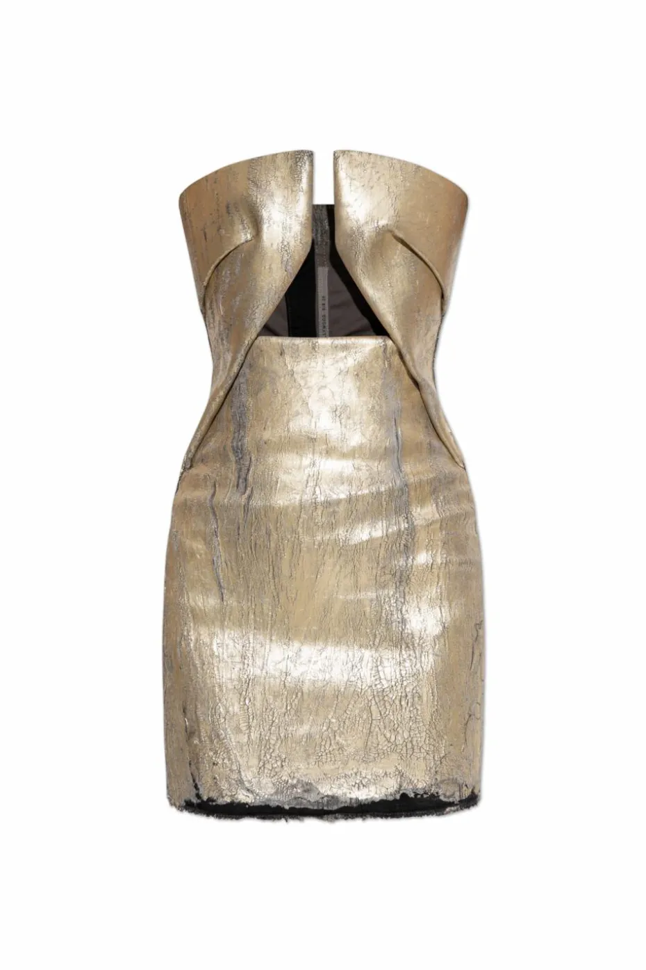Rick Owens GOLD Dress Prong Mini
