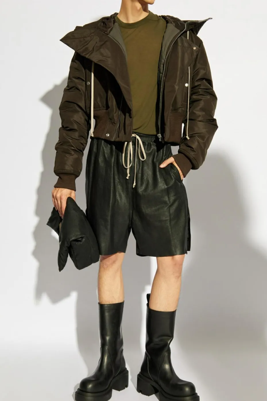 Rick Owens GREEN T-shirt Level T