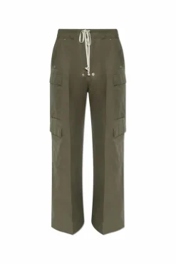 Rick Owens GREEN Wide-leg cargo pants