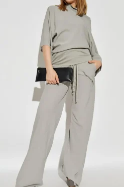 Rick Owens GREY Loose-fit trousers