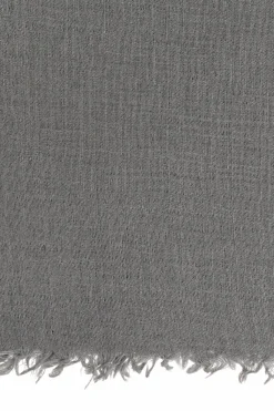 Rick Owens GREY Scarf with fringes