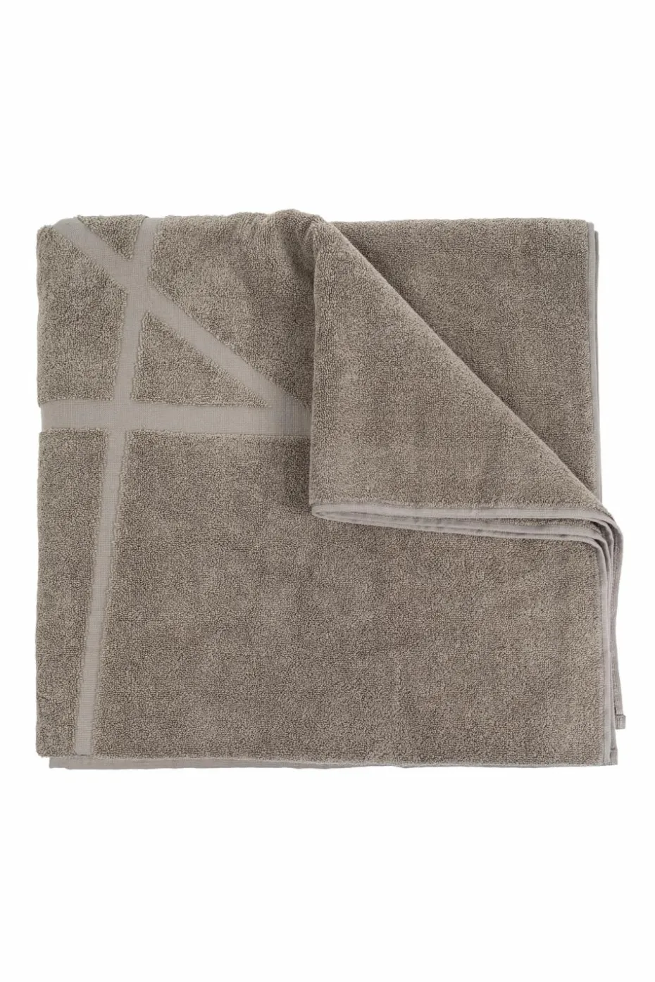 Rick Owens GREY Towel with logo
