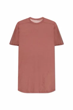 Rick Owens RED Crew-neck T-shirt
