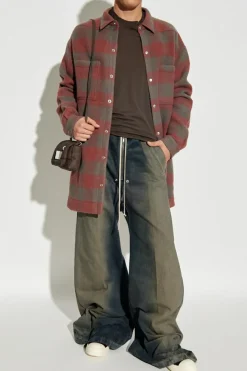 Rick Owens RED "Oversized" shirt