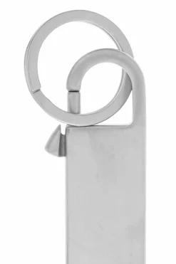 Rick Owens SILVER Brass keychain