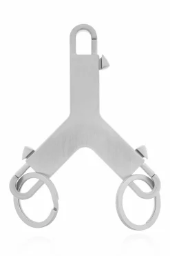 Rick Owens SILVER Keychain
