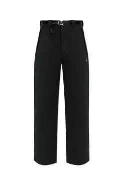 ROA BLACK Pants with logo