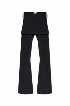ROA BLACK Pants with skirt "Abra"