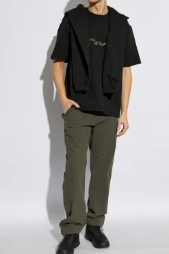ROA BLACK T-shirt with logo