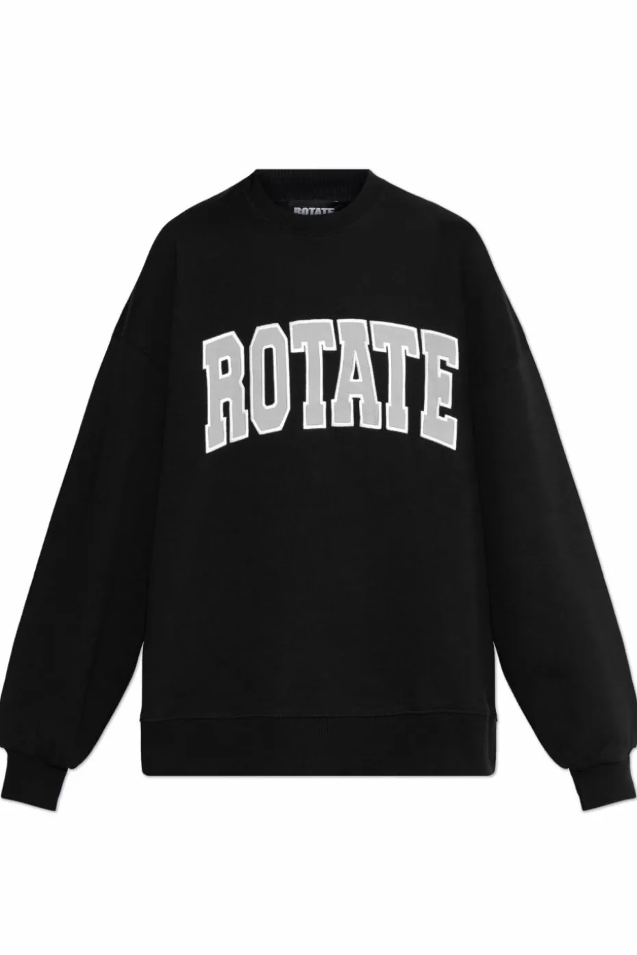 ROTATE BLACK Sweatshirt with logo