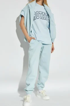 ROTATE light blue Sweatpants with logo