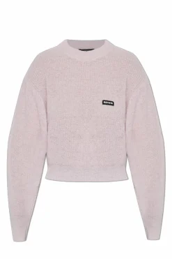 ROTATE PINK Sweater with logo