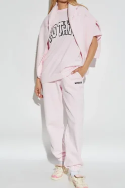 ROTATE PINK Sweatpants with logo
