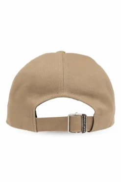 Saint Laurent beige Baseball cap with logo
