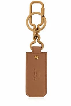 Saint Laurent beige Keychain