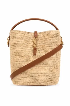 Saint Laurent beige āLe 37ā shoulder bag