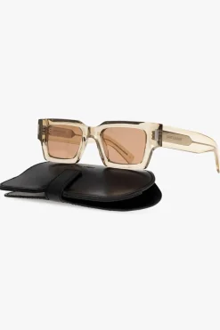 Saint Laurent beige ‘SL 572’ sunglasses