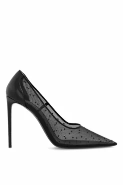 Saint Laurent BLACK ‘Anja’ stiletto pumps