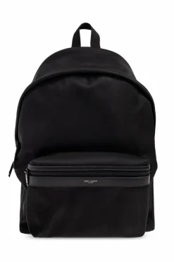 Saint Laurent BLACK Backpack ‘City’