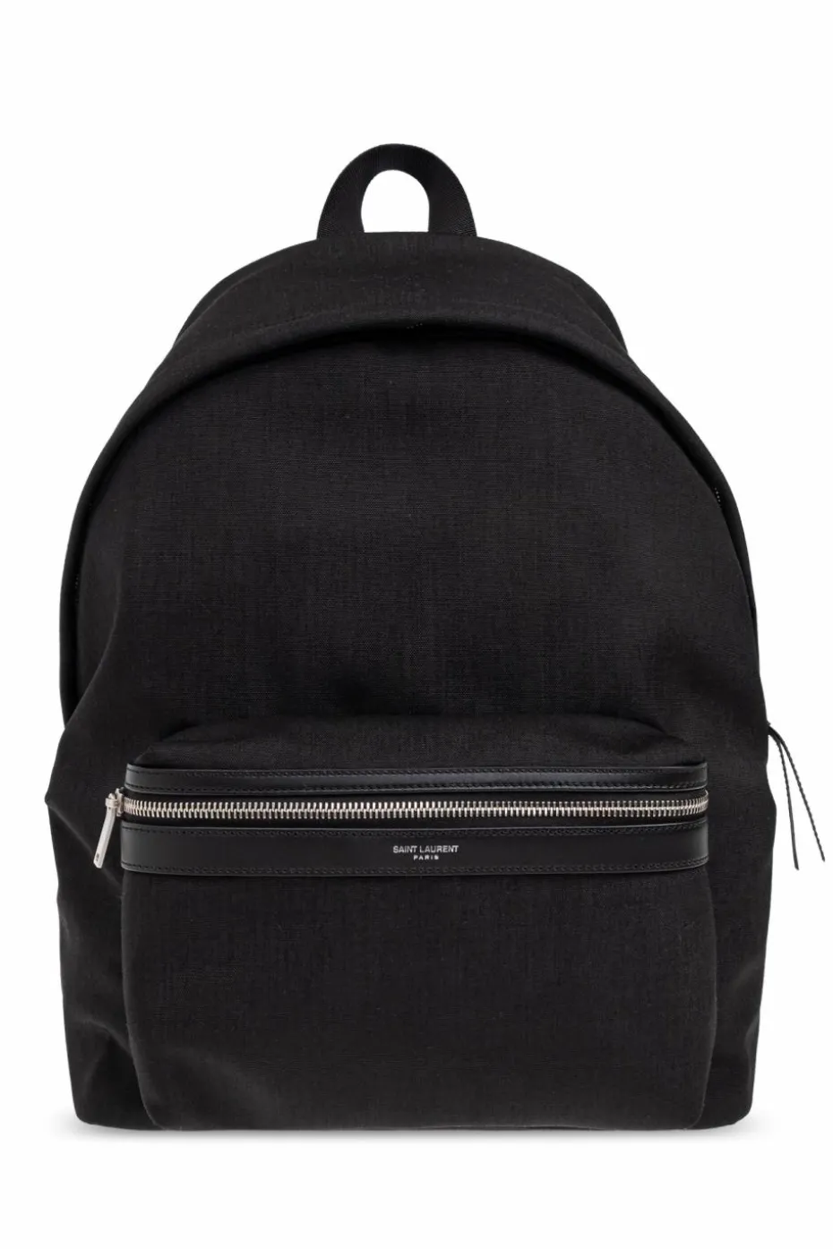 Saint Laurent BLACK Backpack with logo