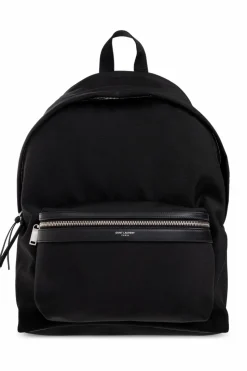 Saint Laurent BLACK Backpack "City"