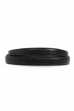 Saint Laurent BLACK Belt with logo