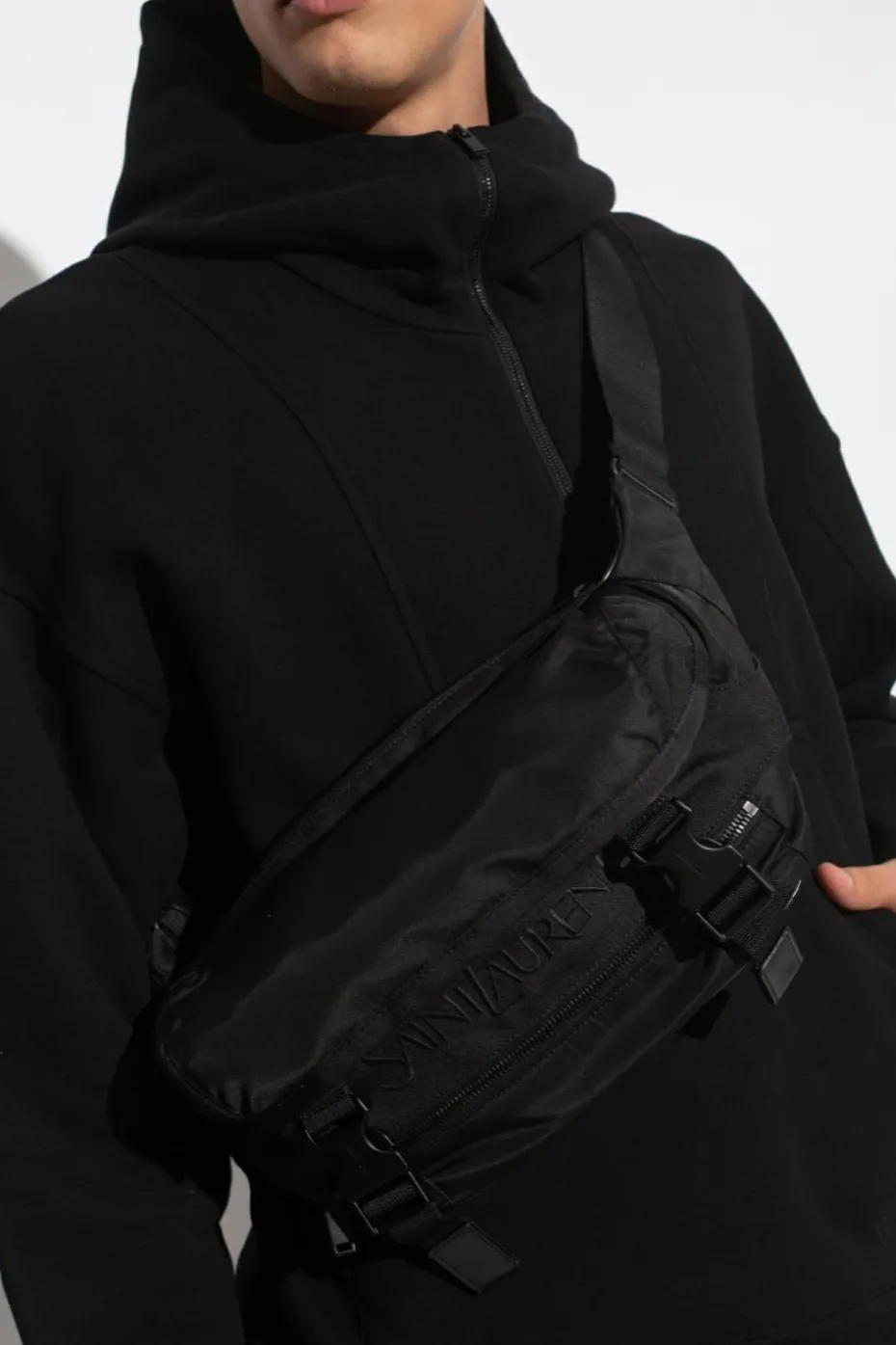 Saint Laurent BLACK Belt Bag