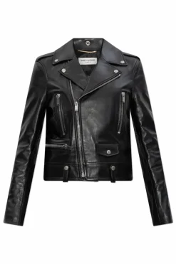 Saint Laurent BLACK Biker jacket