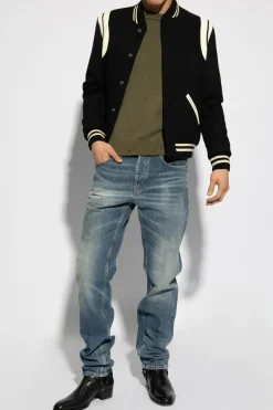 Saint Laurent BLACK Bomber jacket