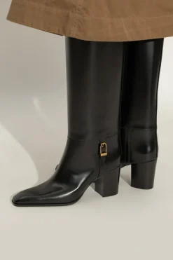 Saint Laurent BLACK Boots Julia