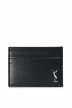 Saint Laurent BLACK Card case with logo