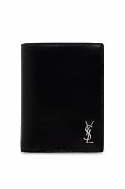 Saint Laurent BLACK Card holder with logo