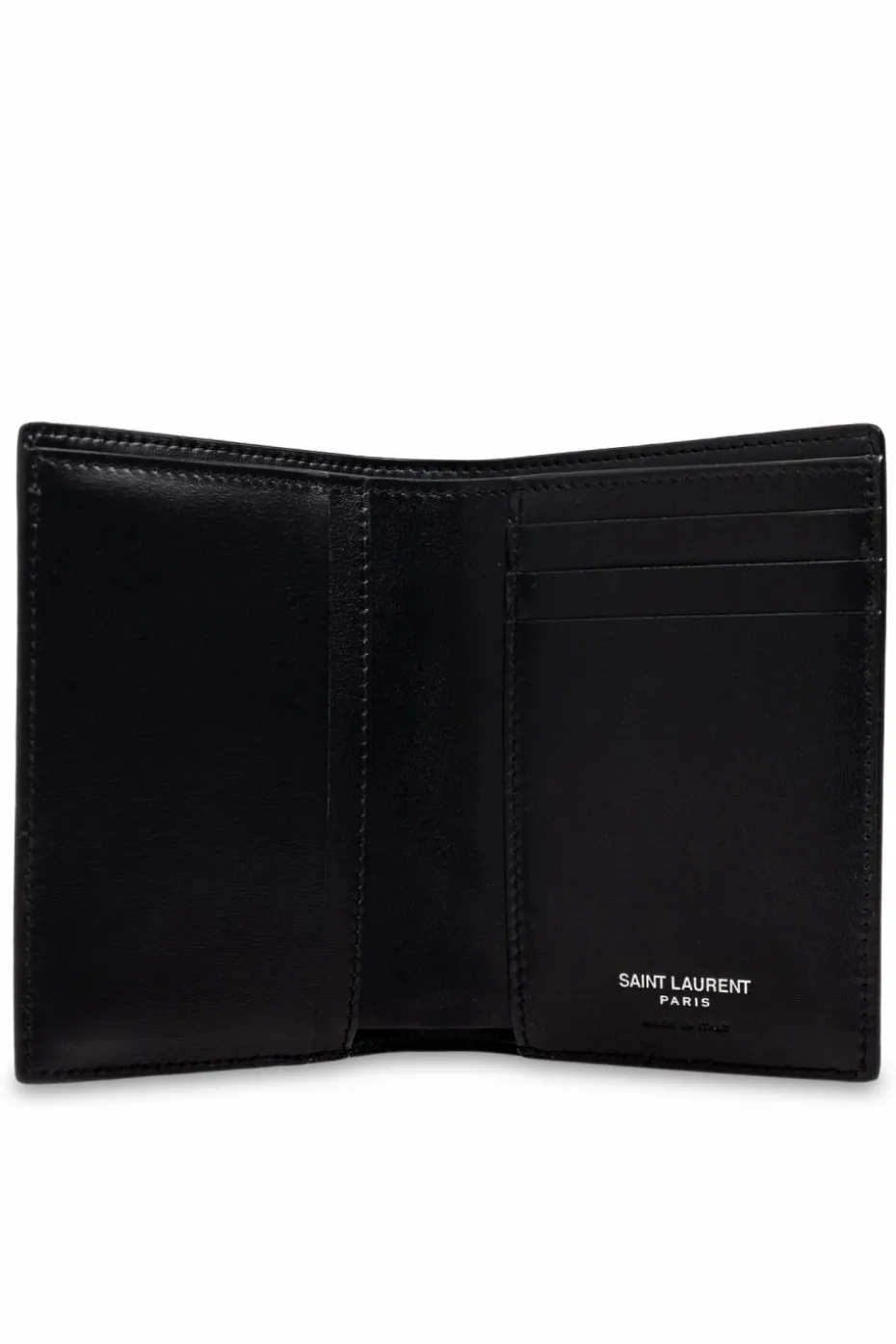 Saint Laurent BLACK Card holder with logo
