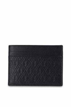 Saint Laurent BLACK Card case with logo