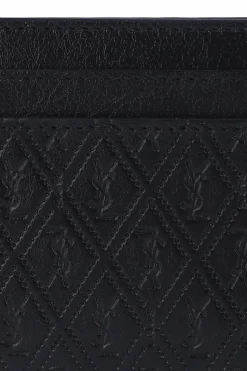 Saint Laurent BLACK Card case with logo