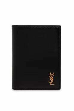 Saint Laurent BLACK Card case with logo