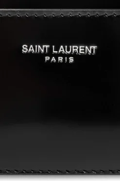 Saint Laurent BLACK Card holder with logo
